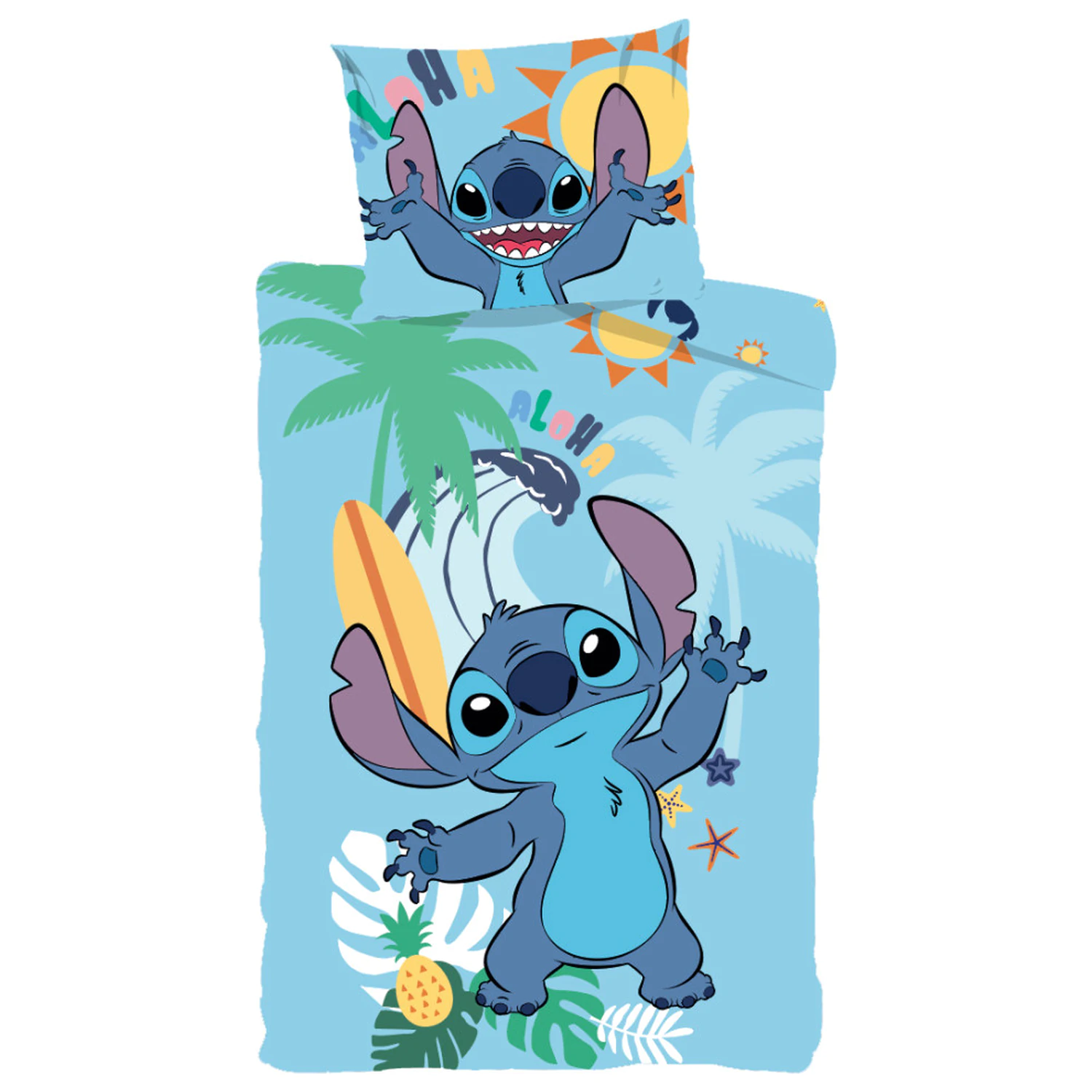 Disney Stitch Letnia Poszewka na Kołdrę zdjęcie produktu