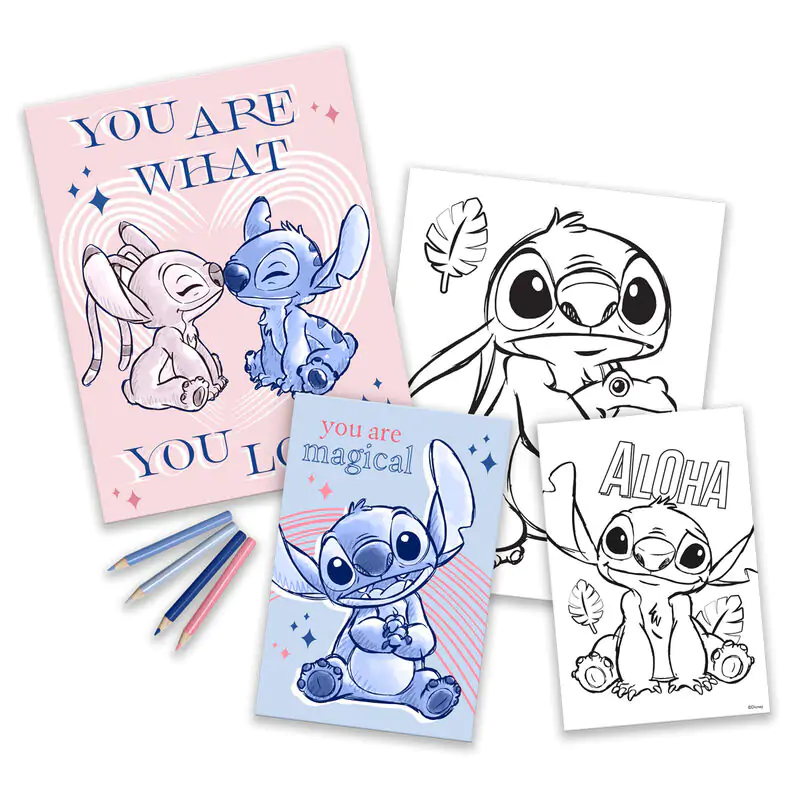 Disney Stitch zestaw do kolorowania zdjęcie produktu