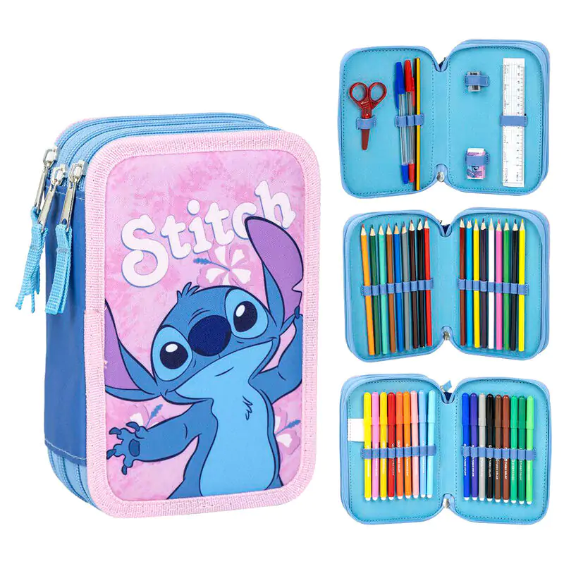 Disney Stitch potrójny piórnik zdjęcie produktu