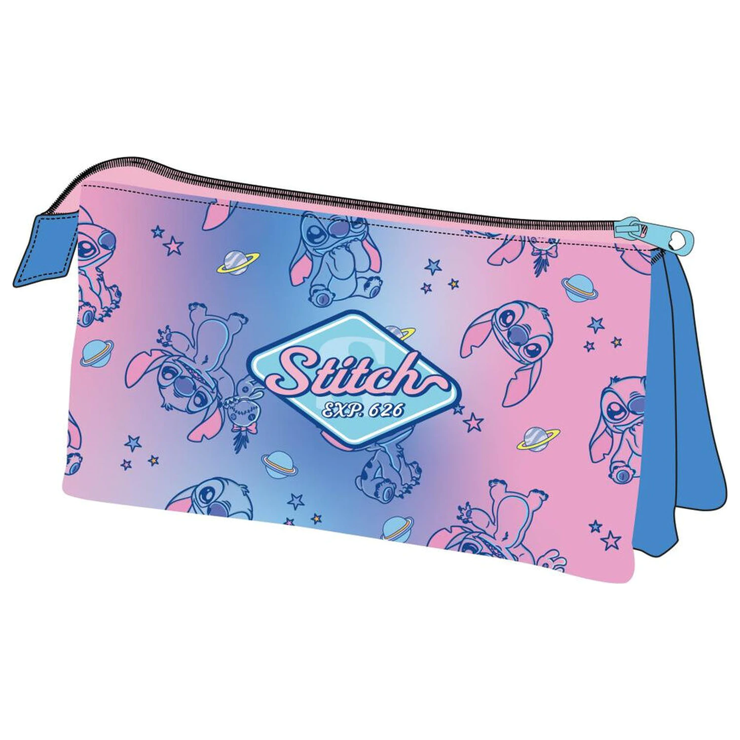 Disney Stitch potrójny piórnik zdjęcie produktu