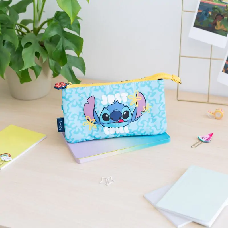 Disney Stitch potrójny piórnik zdjęcie produktu