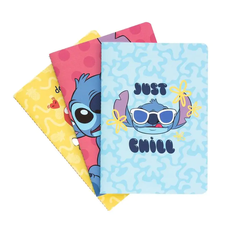 Disney Stitch Tropical pack 3 notesów A5 zdjęcie produktu