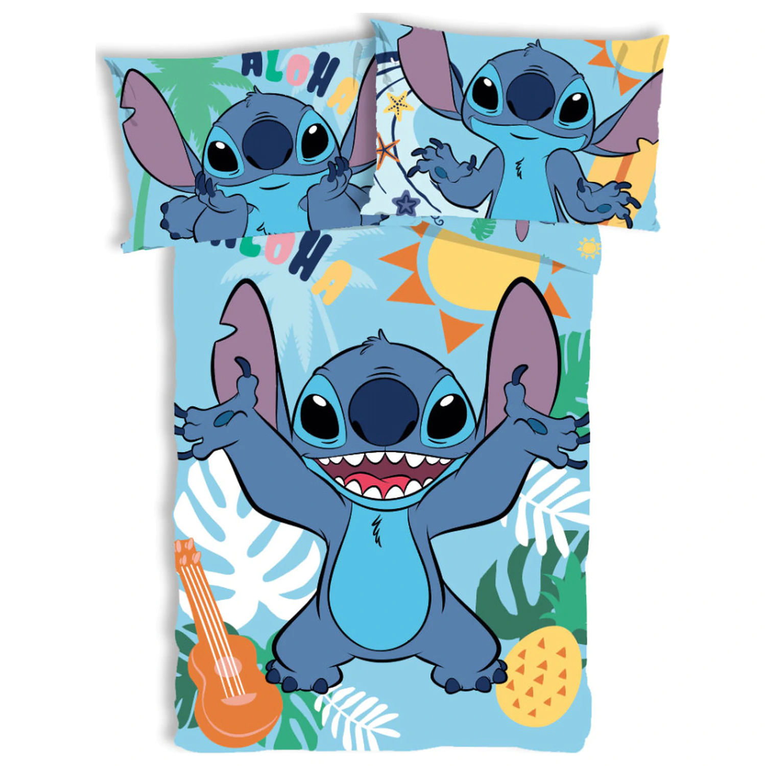 Disney Stitch Tropical Paradise poszwa na kołdrę dla dzieci zdjęcie produktu