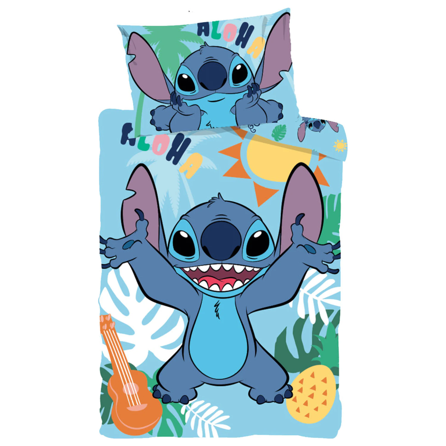 Disney Stitch Tropical Paradise poszwa na kołdrę dla dzieci zdjęcie produktu