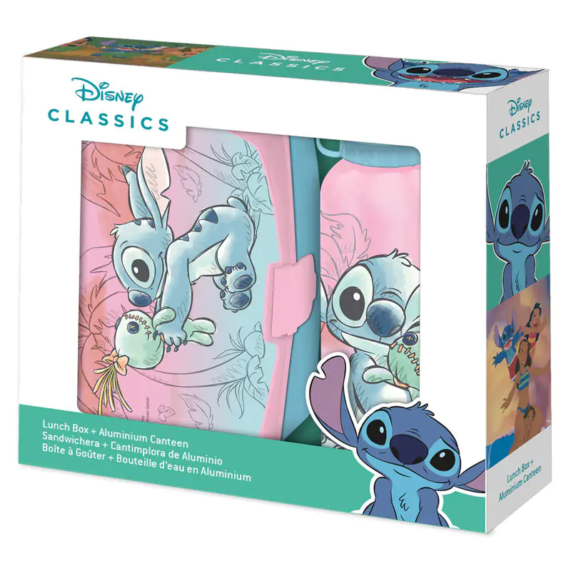 Disney Stitch lunch box + aluminiowa butelka 500 ml zdjęcie produktu