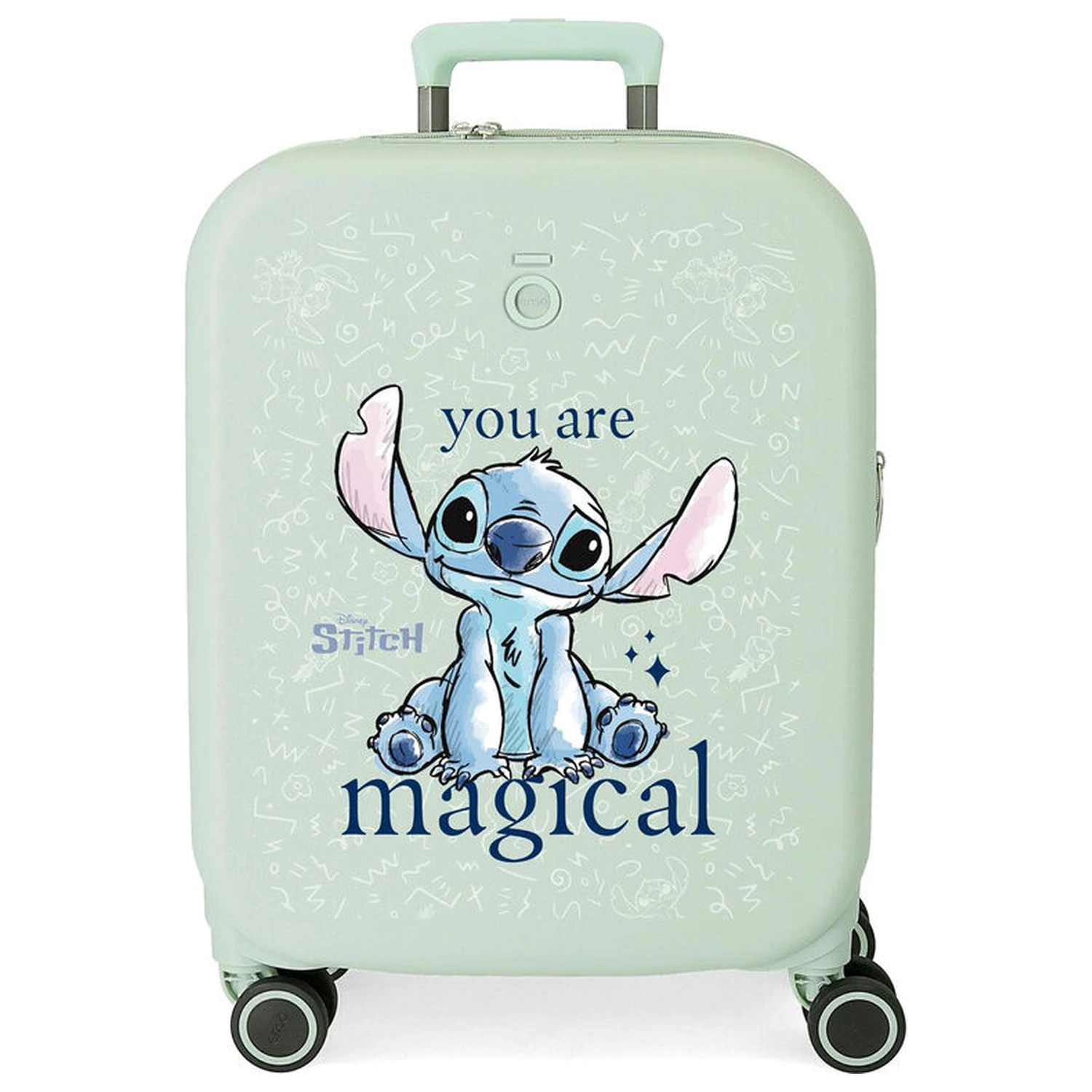 Disney Stitch You Are Magical walizka na kółkach z ABS 55cm zdjęcie produktu