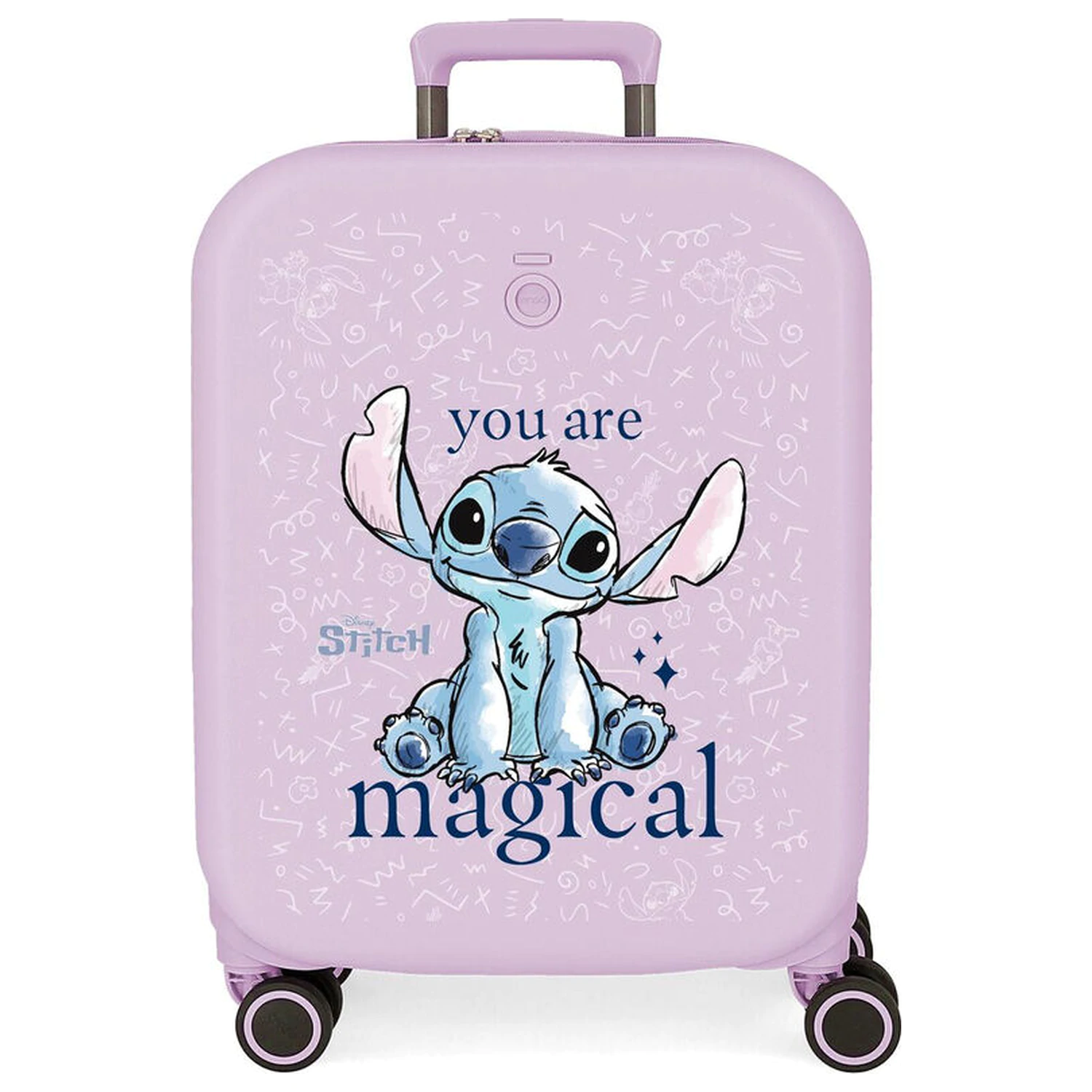 Disney Stitch You Are Magical rozszerzalna walizka podróżna ABS na kółkach 55cm zdjęcie produktu