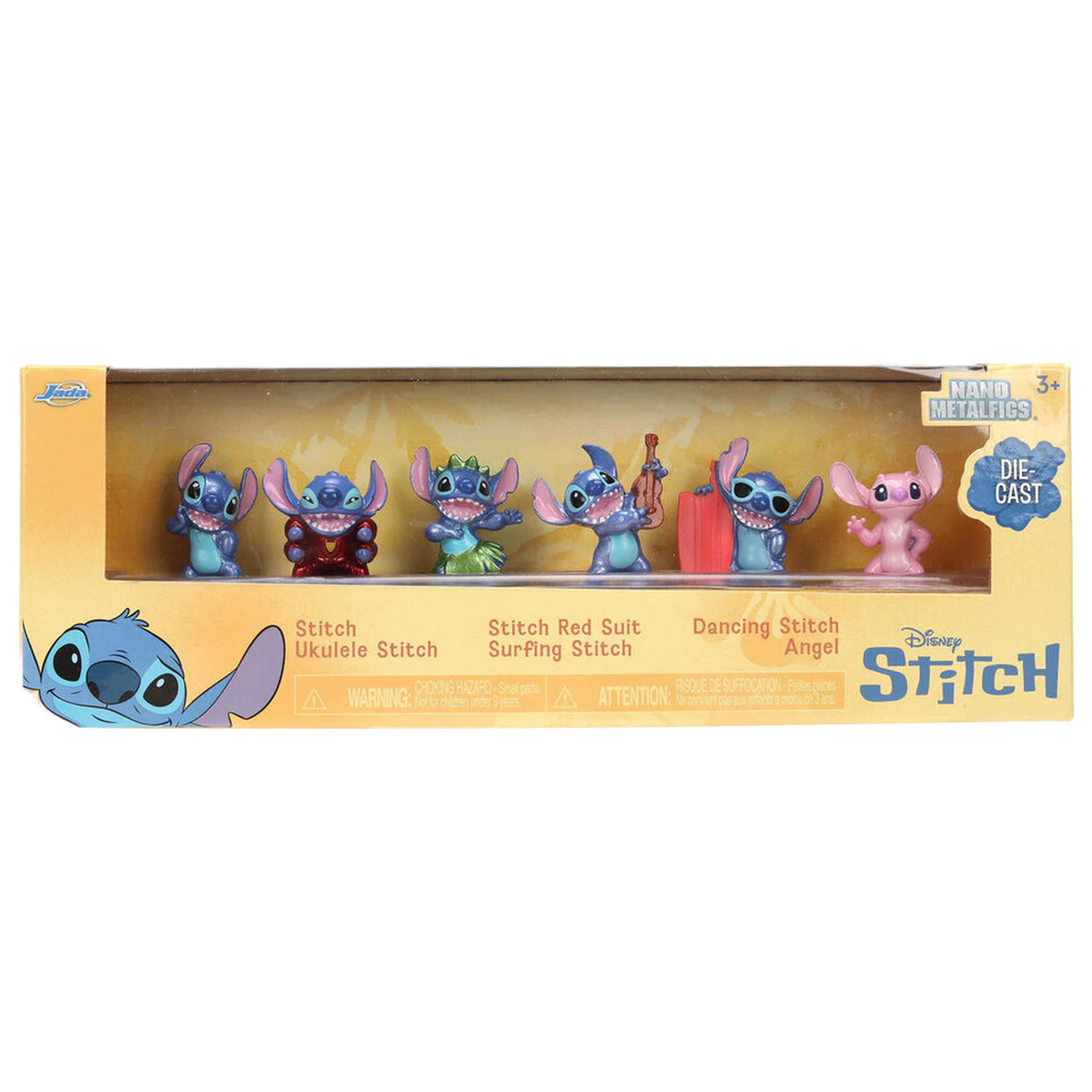 Disney Stitch zestaw 6 figurek metalowych metalfigs 4cm zdjęcie produktu