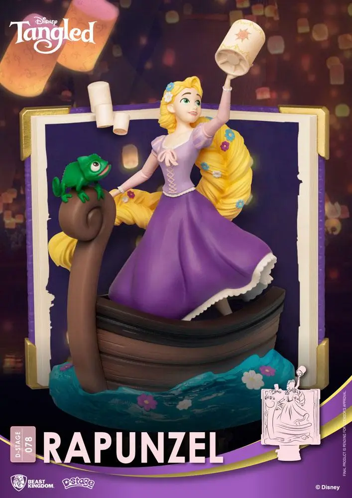 Disney Story Book Series D-Stage PVC Diorama Roszpunka 15 cm zdjęcie produktu
