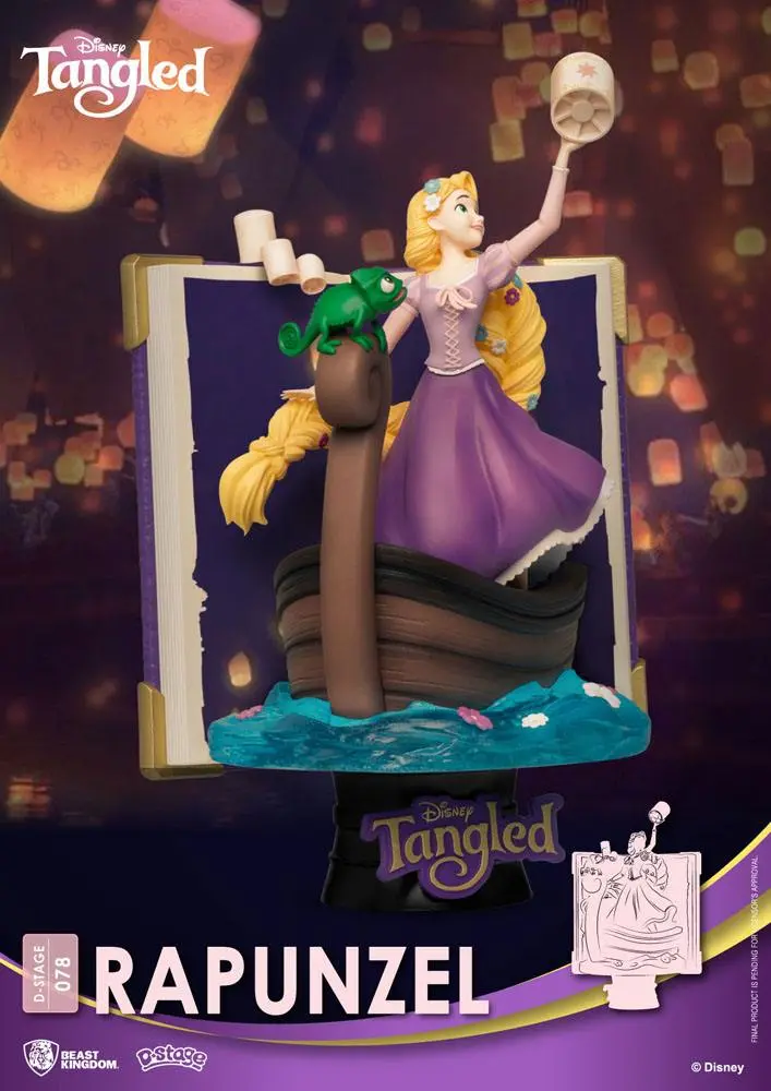 Disney Story Book Series D-Stage PVC Diorama Roszpunka 15 cm zdjęcie produktu