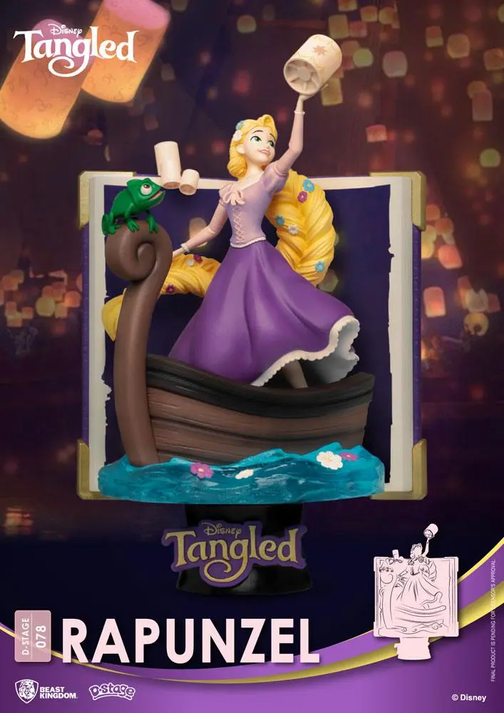 Disney Story Book Series D-Stage PVC Diorama Roszpunka 15 cm zdjęcie produktu