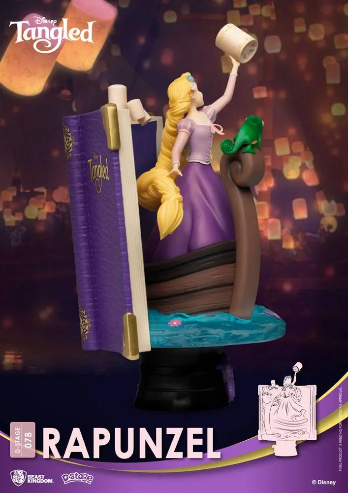 Disney Story Book Series D-Stage PVC Diorama Roszpunka 15 cm zdjęcie produktu