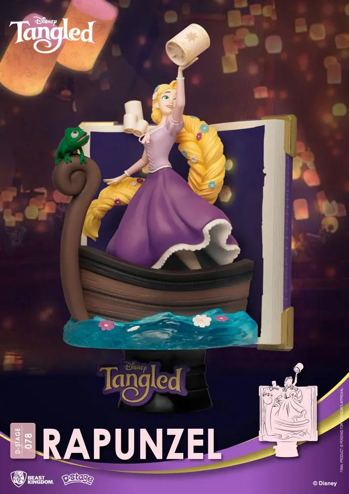 Disney Story Book Series D-Stage PVC Diorama Roszpunka 15 cm zdjęcie produktu