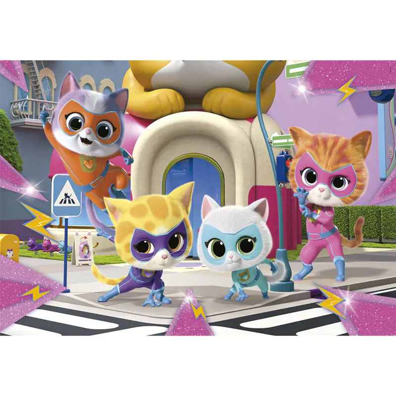 Puzzle Disney SuperKitties 2x20 elementów zdjęcie produktu