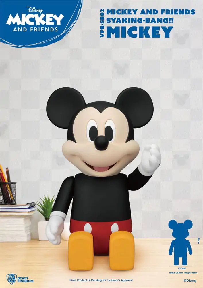 Disney Syaing Bang Skarbonka winylowa Mickey and Friends Mickey 48 cm zdjęcie produktu