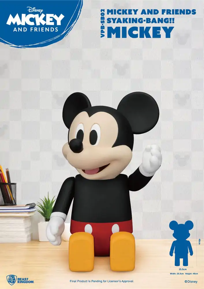 Disney Syaing Bang Skarbonka winylowa Mickey and Friends Mickey 48 cm zdjęcie produktu
