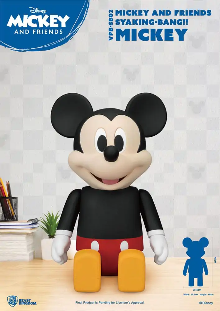 Disney Syaing Bang Skarbonka winylowa Mickey and Friends Mickey 48 cm zdjęcie produktu
