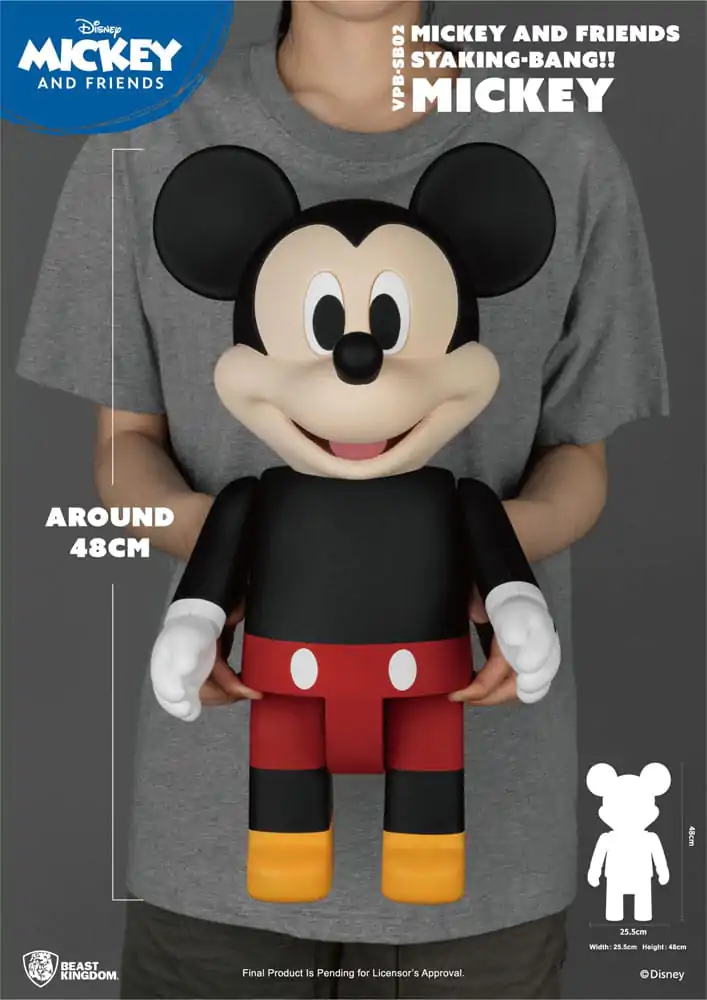 Disney Syaing Bang Skarbonka winylowa Mickey and Friends Mickey 48 cm zdjęcie produktu