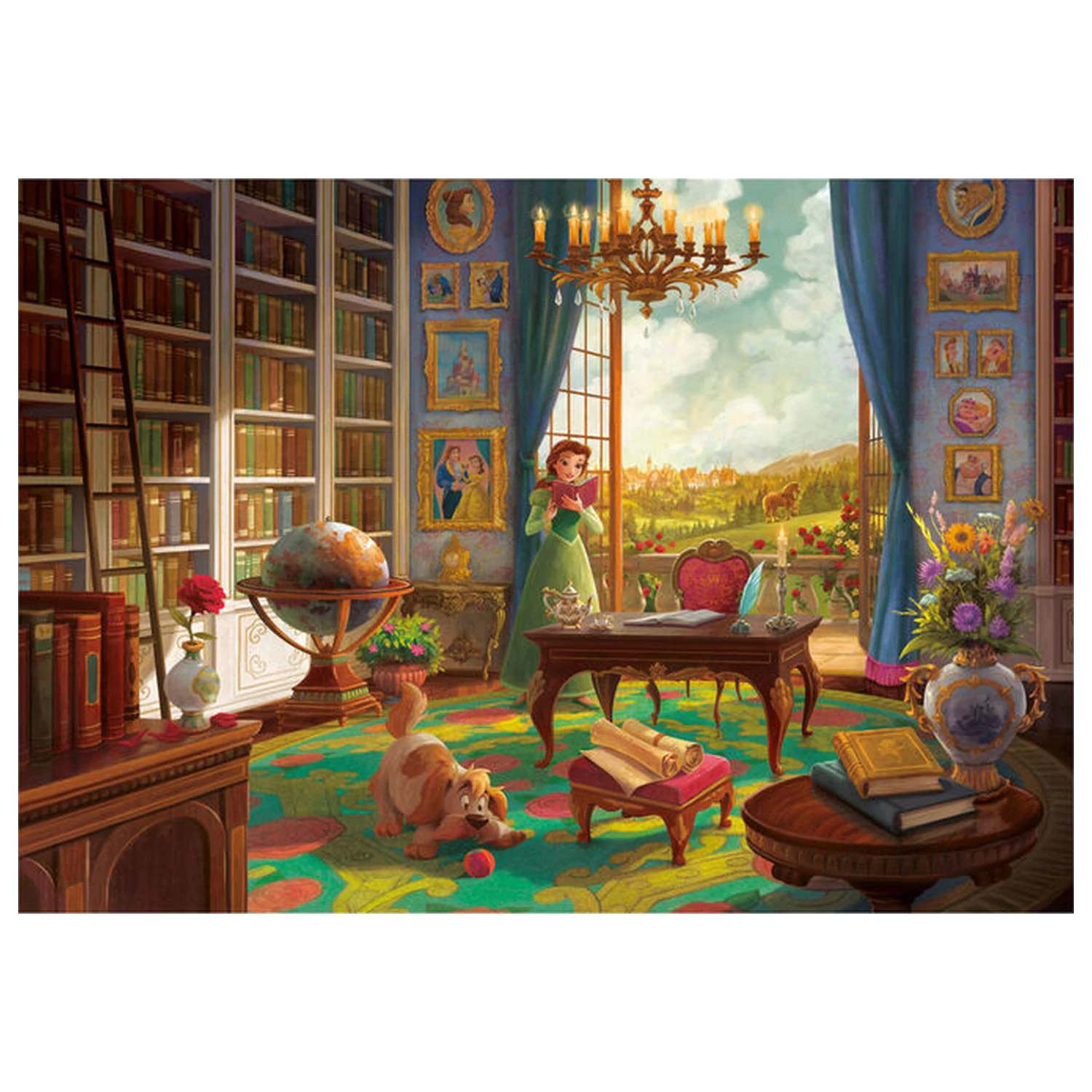 Disney Beauty and the Beast Belle puzzle 500 szt. zdjęcie produktu