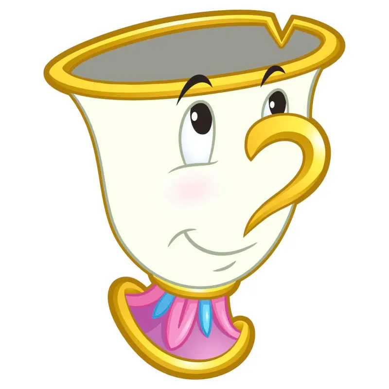 Disney Piękna i Bestia Chip ręcznik plażowy z mikrofibry zdjęcie produktu