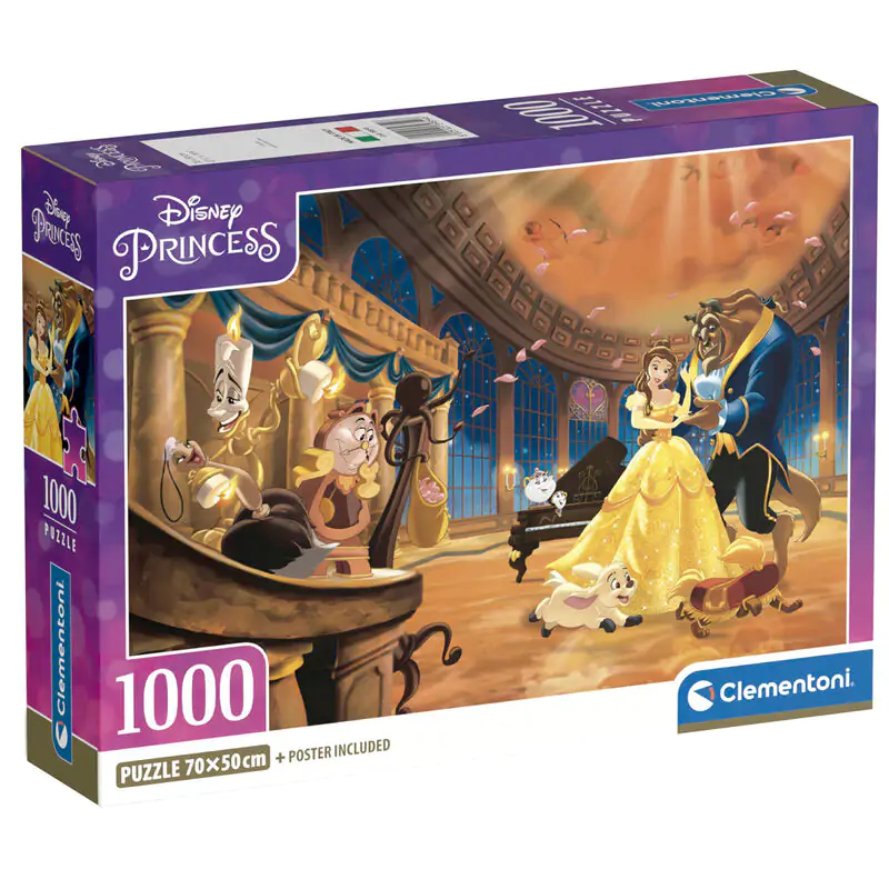 Puzzle Disney Piękna i Bestia 1000 elementów zdjęcie produktu