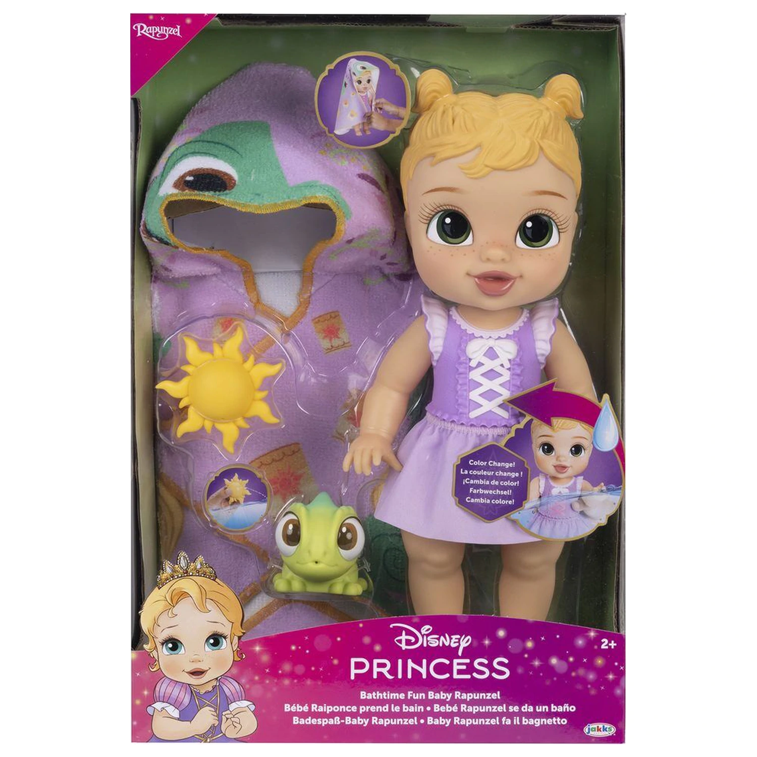 Disney Tangled Roszpunka lalka niemowlę 30 cm zdjęcie produktu