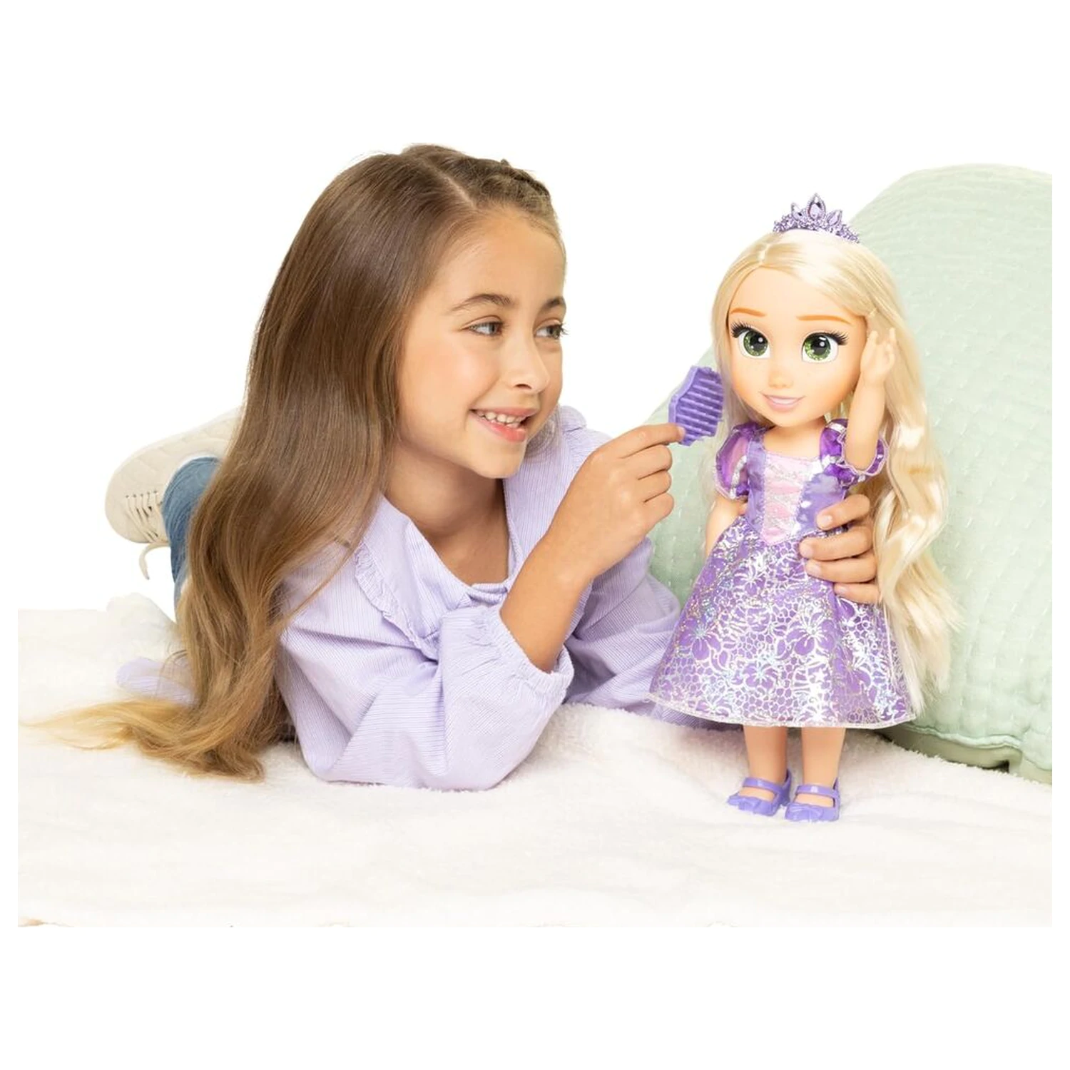 Lalka Disney Tangled Roszpunka 38 cm zdjęcie produktu