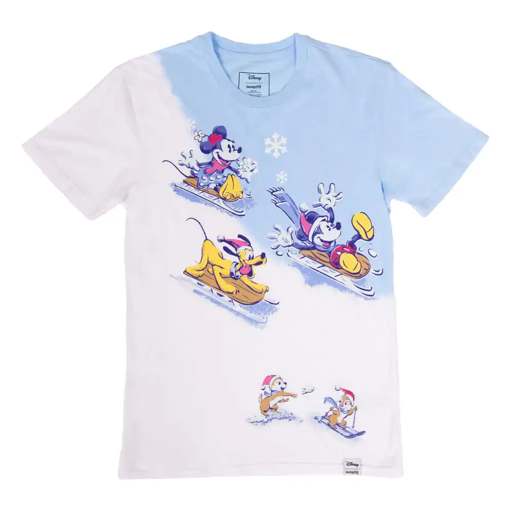 Koszulka Disney by Loungefly Tee T-Shirt Unisex Mickey and Friends Winter Wonderland zdjęcie produktu