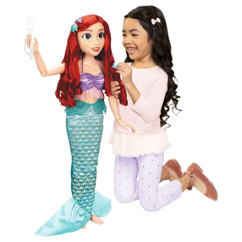 Disney Mała Syrenka Lalka Ariel 80 cm zdjęcie produktu