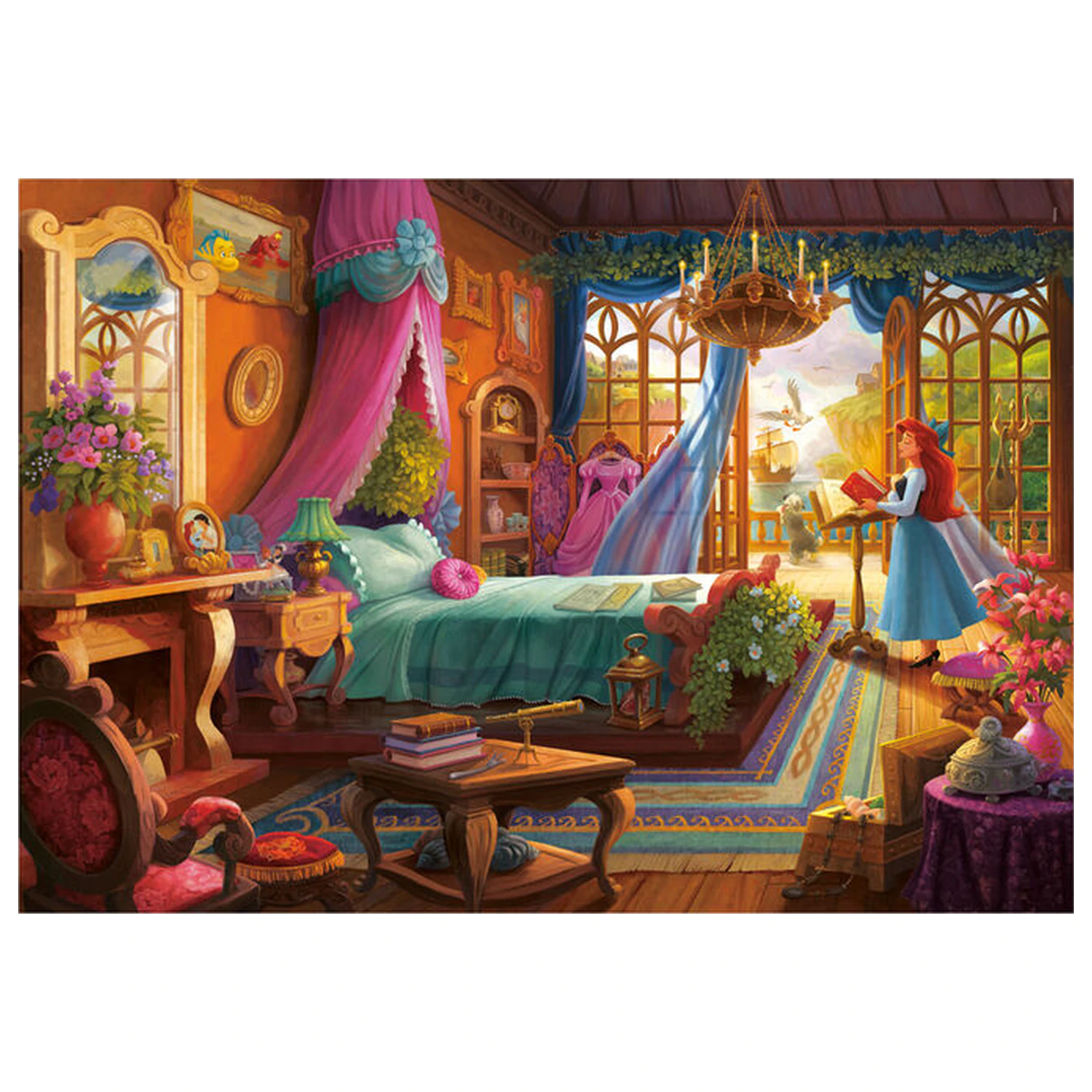 Disney The Little Mermaid Ariel puzzle 500 elementów zdjęcie produktu