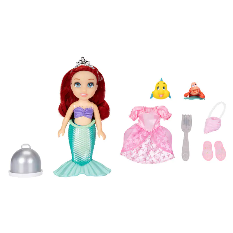 Disney Mała Syrenka Ląd i Morze Lalka Ariel 15 cm zdjęcie produktu