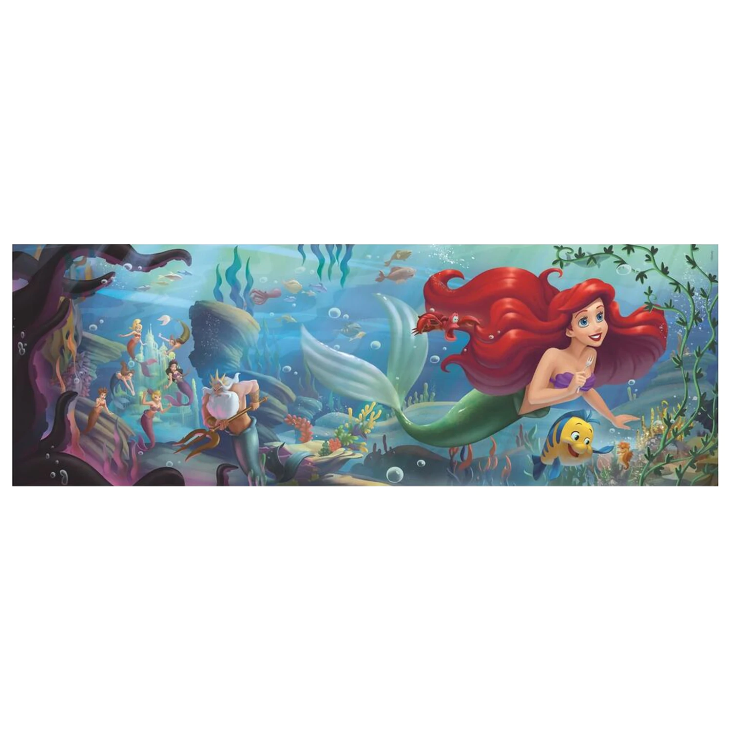 Puzzle panorama Disney Mała Syrenka 1000pcs zdjęcie produktu