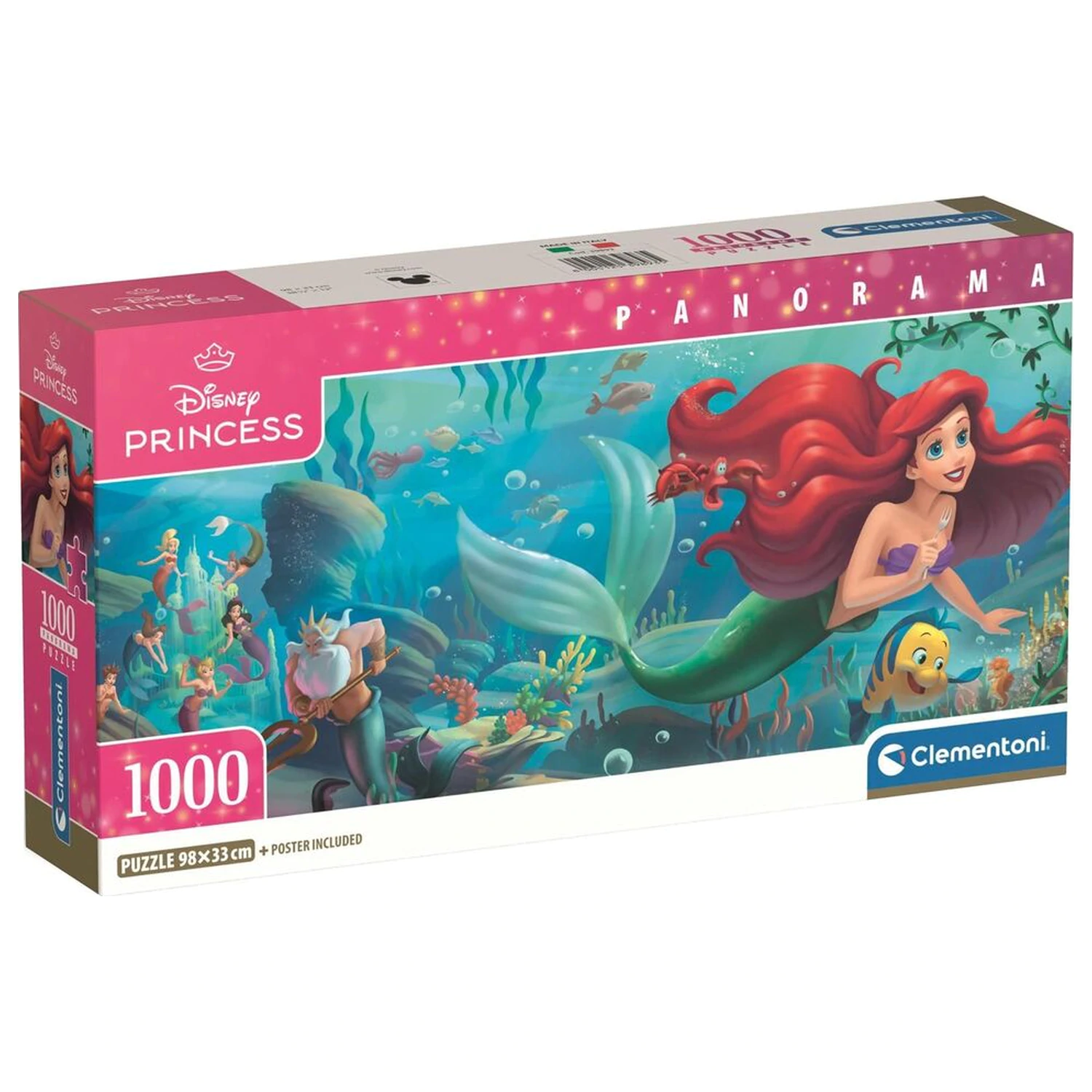 Puzzle panorama Disney Mała Syrenka 1000pcs zdjęcie produktu