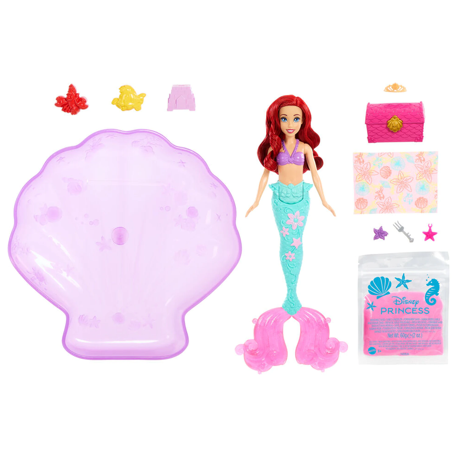 Disney The Little Mermaid lalka Ariel Woda i Piasek zdjęcie produktu