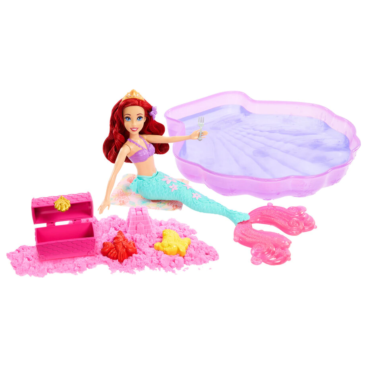 Disney The Little Mermaid lalka Ariel Woda i Piasek zdjęcie produktu