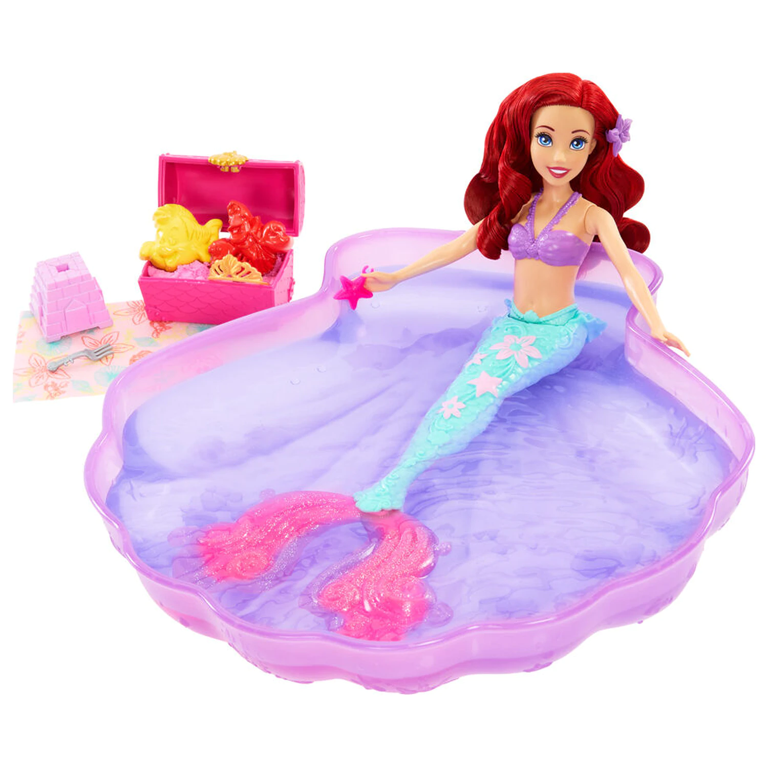 Disney The Little Mermaid lalka Ariel Woda i Piasek zdjęcie produktu