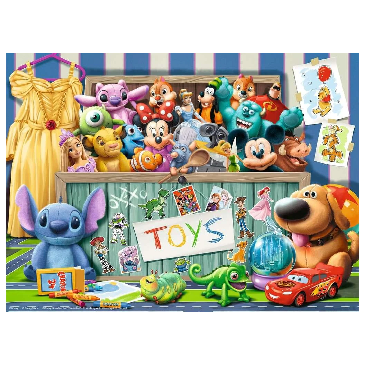 Disney The Magic Toy Box Puzzle 100 elementów zdjęcie produktu