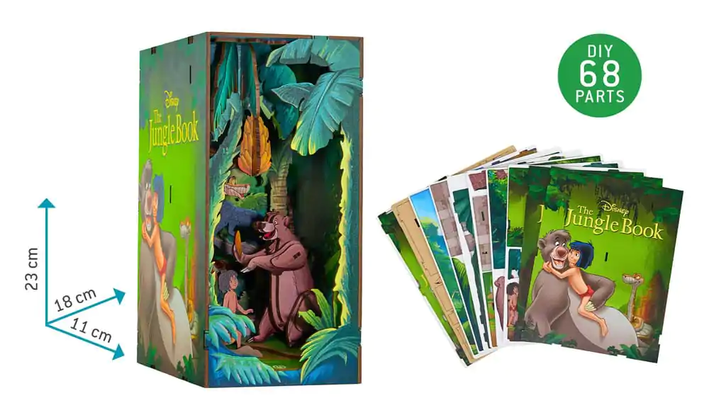 Disney Tiny Adventures Book Nook Mini Diorama Księga Dżungli 23 cm zdjęcie produktu