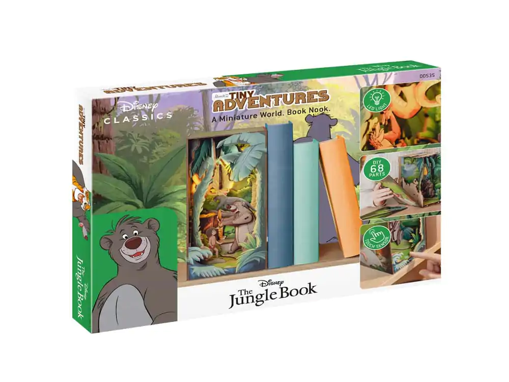 Disney Tiny Adventures Book Nook Mini Diorama Księga Dżungli 23 cm zdjęcie produktu