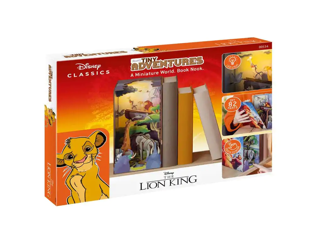 Disney Tiny Adventures Book Nook Mini Diorama Król Lew 23 cm zdjęcie produktu