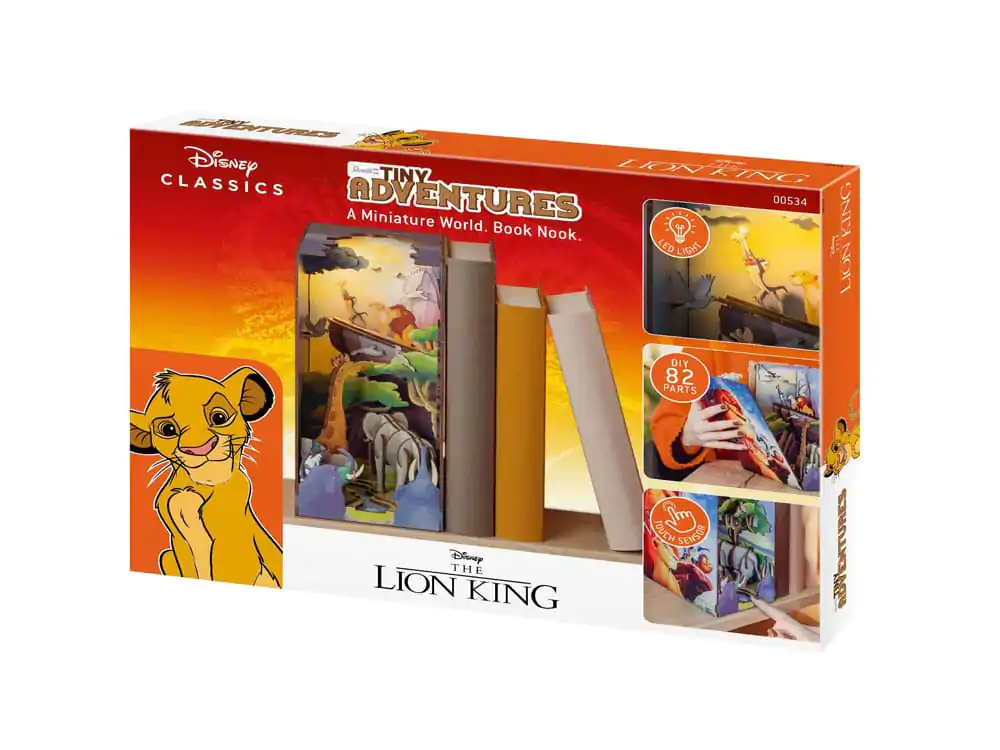 Disney Tiny Adventures Book Nook Mini Diorama Król Lew 23 cm zdjęcie produktu