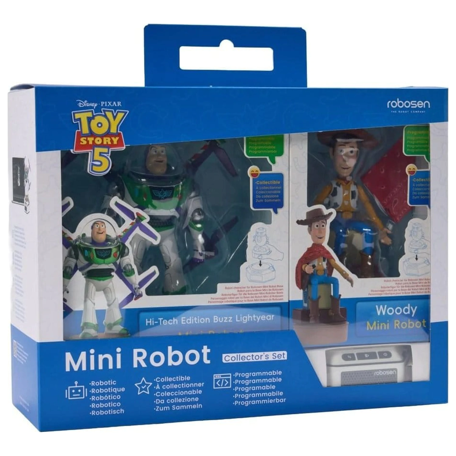 Disney Interactive Robot Zabawka Zestaw 5-częściowy Toy Story - Buzz Lightyear & Woody (Edycja Hi-Tech) *Wersja Angielska* zdjęcie produktu