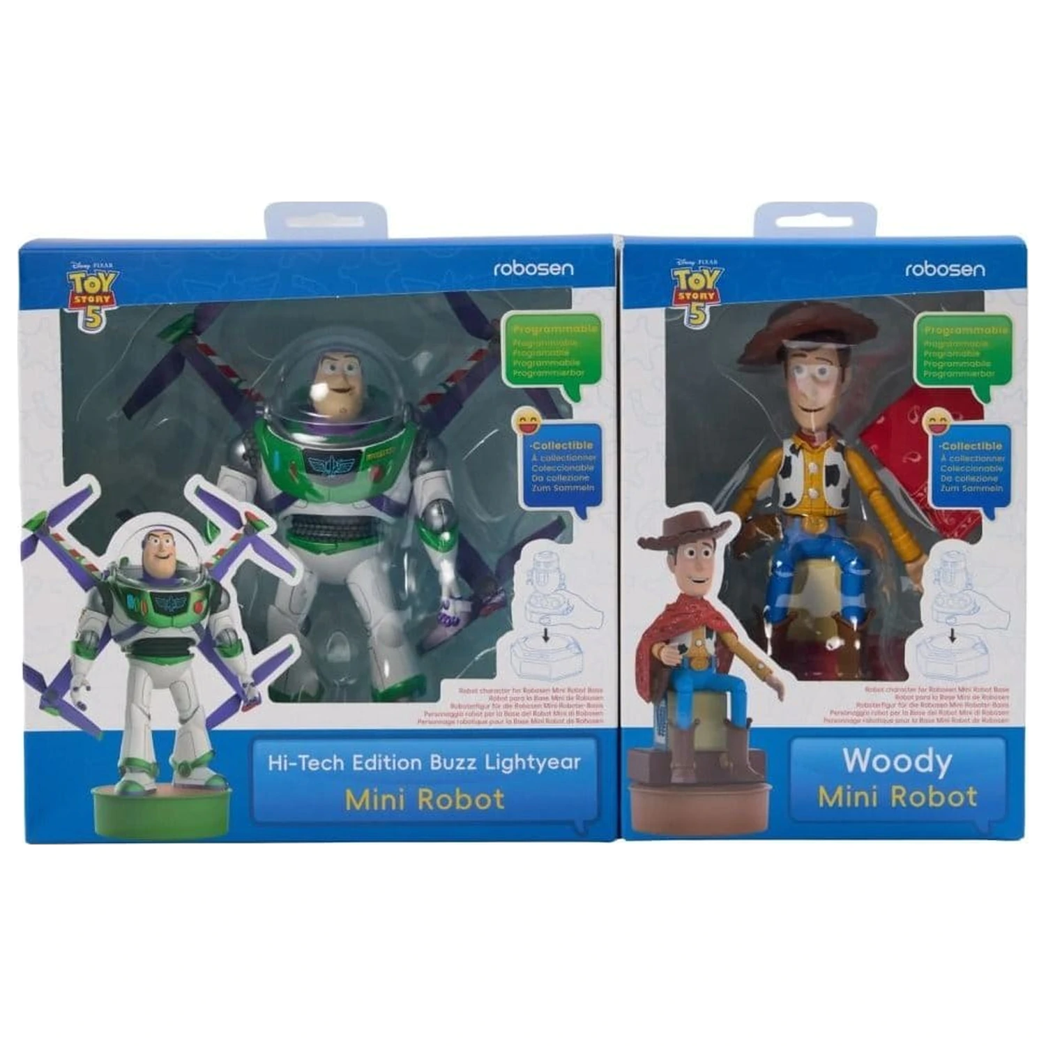 Disney Interactive Robot Zabawka Zestaw 5-częściowy Toy Story - Buzz Lightyear & Woody (Edycja Hi-Tech) *Wersja Angielska* zdjęcie produktu