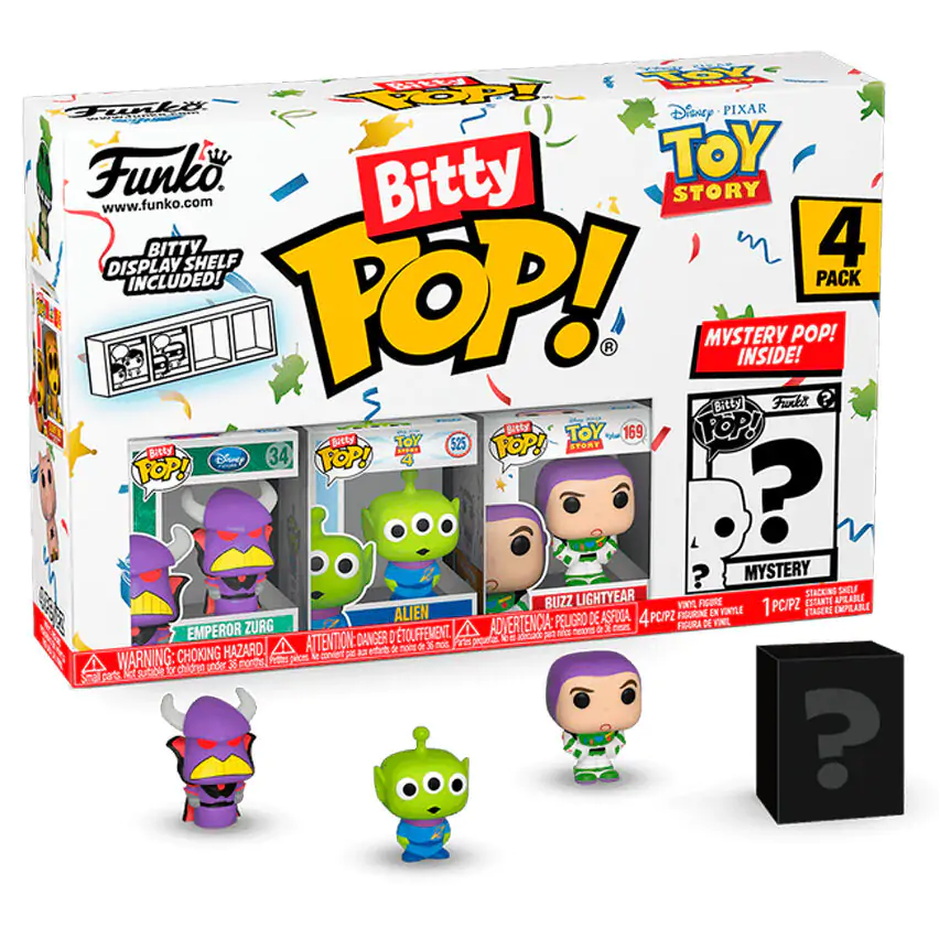 Blister 4 figurki Bitty POP Disney Toy Story Zurg zdjęcie produktu