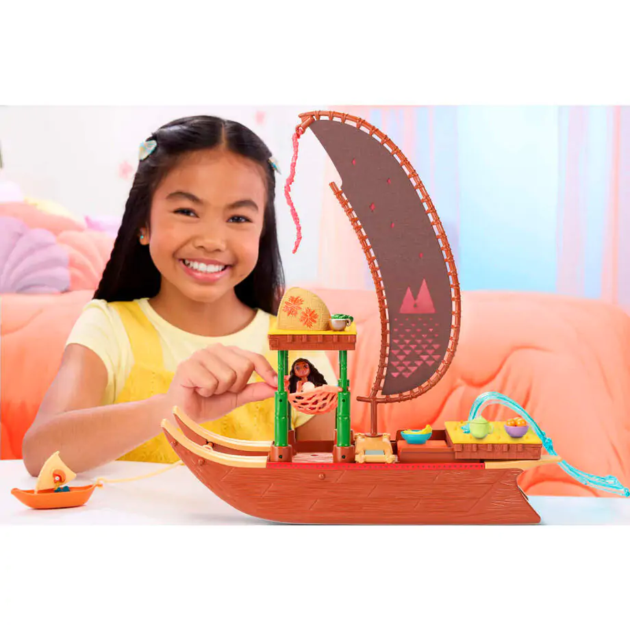 Disney Vaiana Moana 2 Adventure Canoe zestaw do zabawy zdjęcie produktu