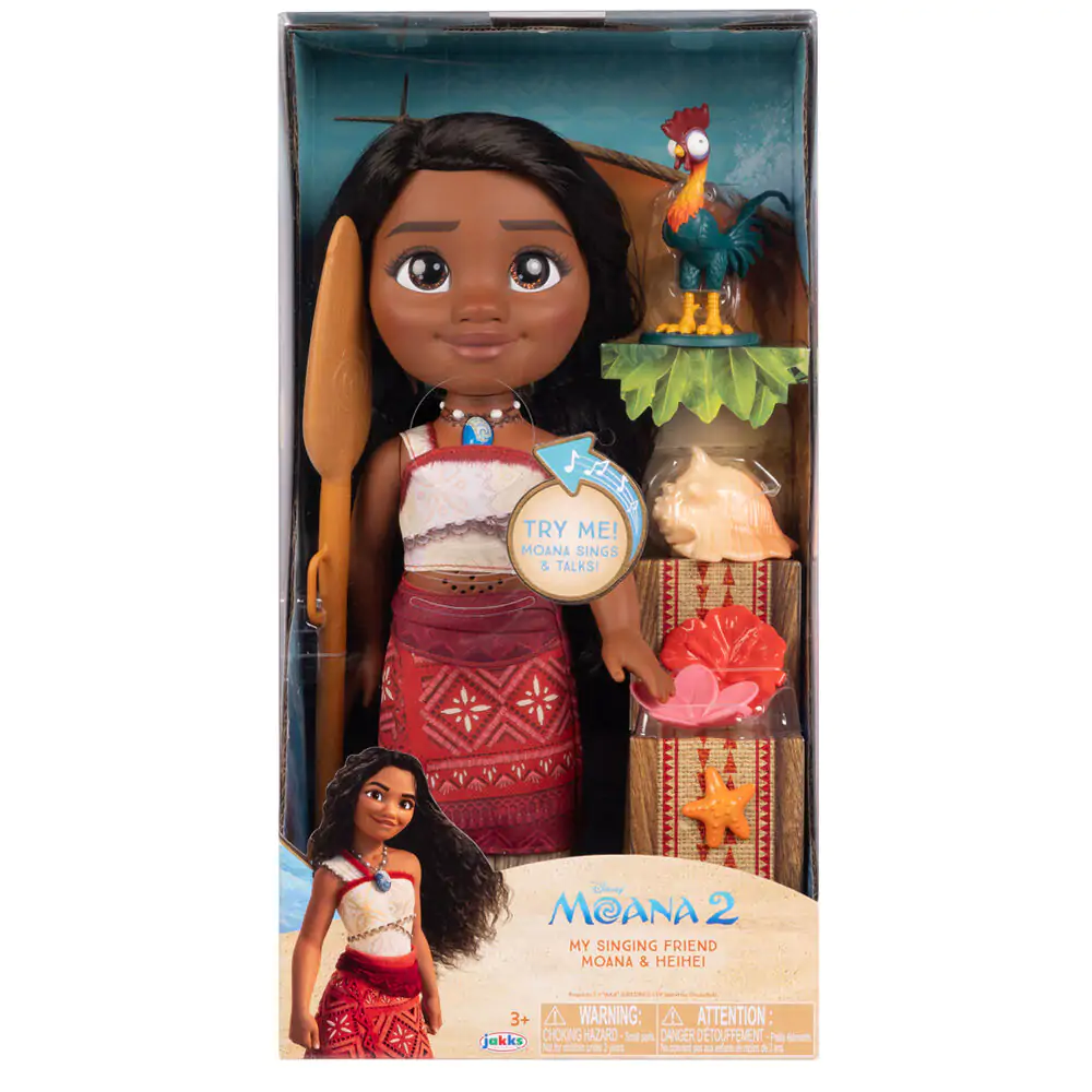 Disney Vaiana Moana lalka dźwiękowa 2 sound 38 cm zdjęcie produktu