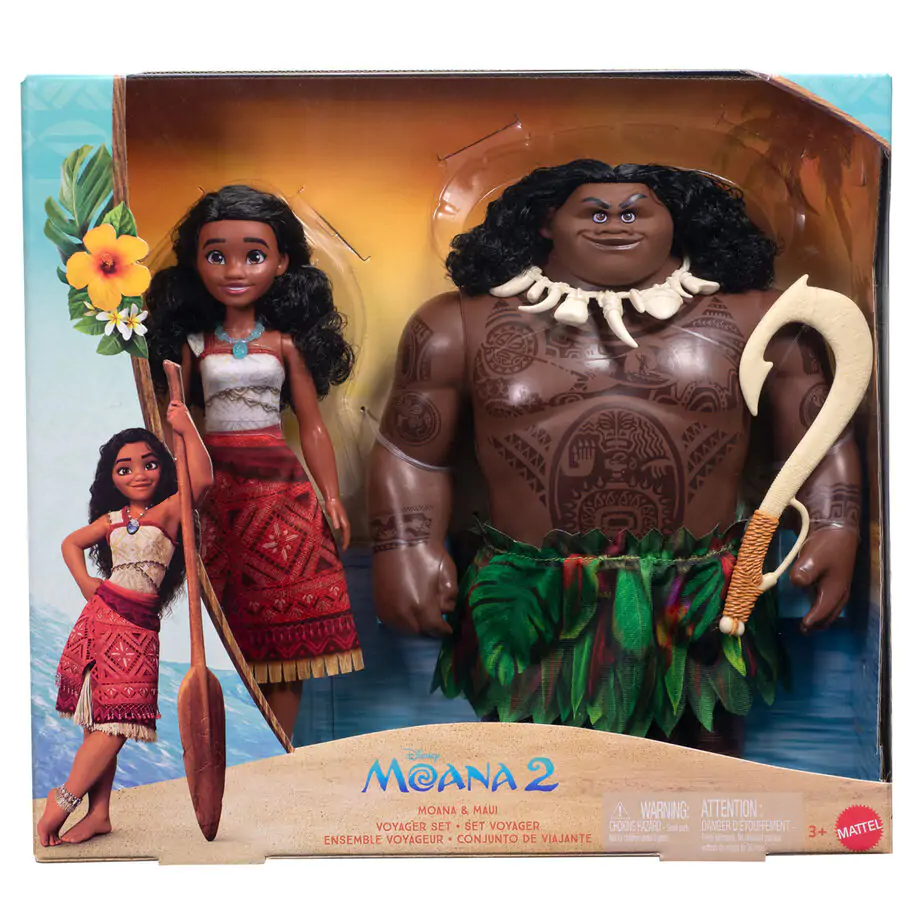 Disney Vaiana Moana 2 Maui i Vaiana 2 lalki zdjęcie produktu