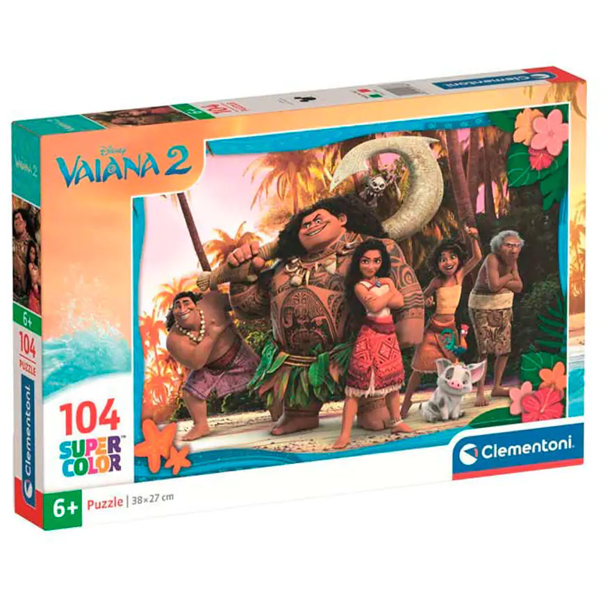 Disney Vaiana Moana 2 puzzle 104 elementy zdjęcie produktu