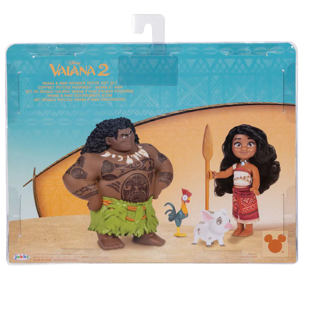 Disney Vaiana Moana 2 Vaiana & Maui lalka 15 cm zdjęcie produktu