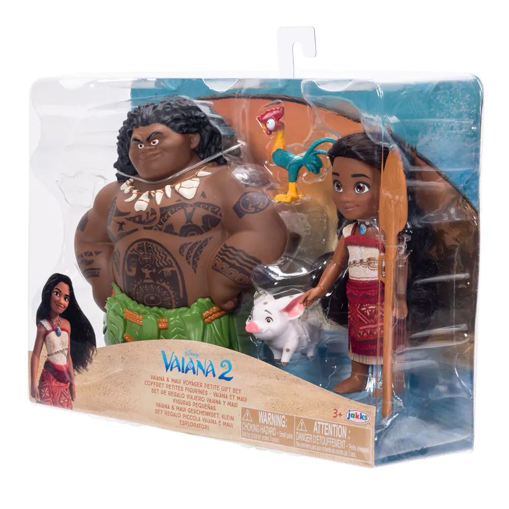 Disney Vaiana Moana 2 Vaiana & Maui lalka 15 cm zdjęcie produktu